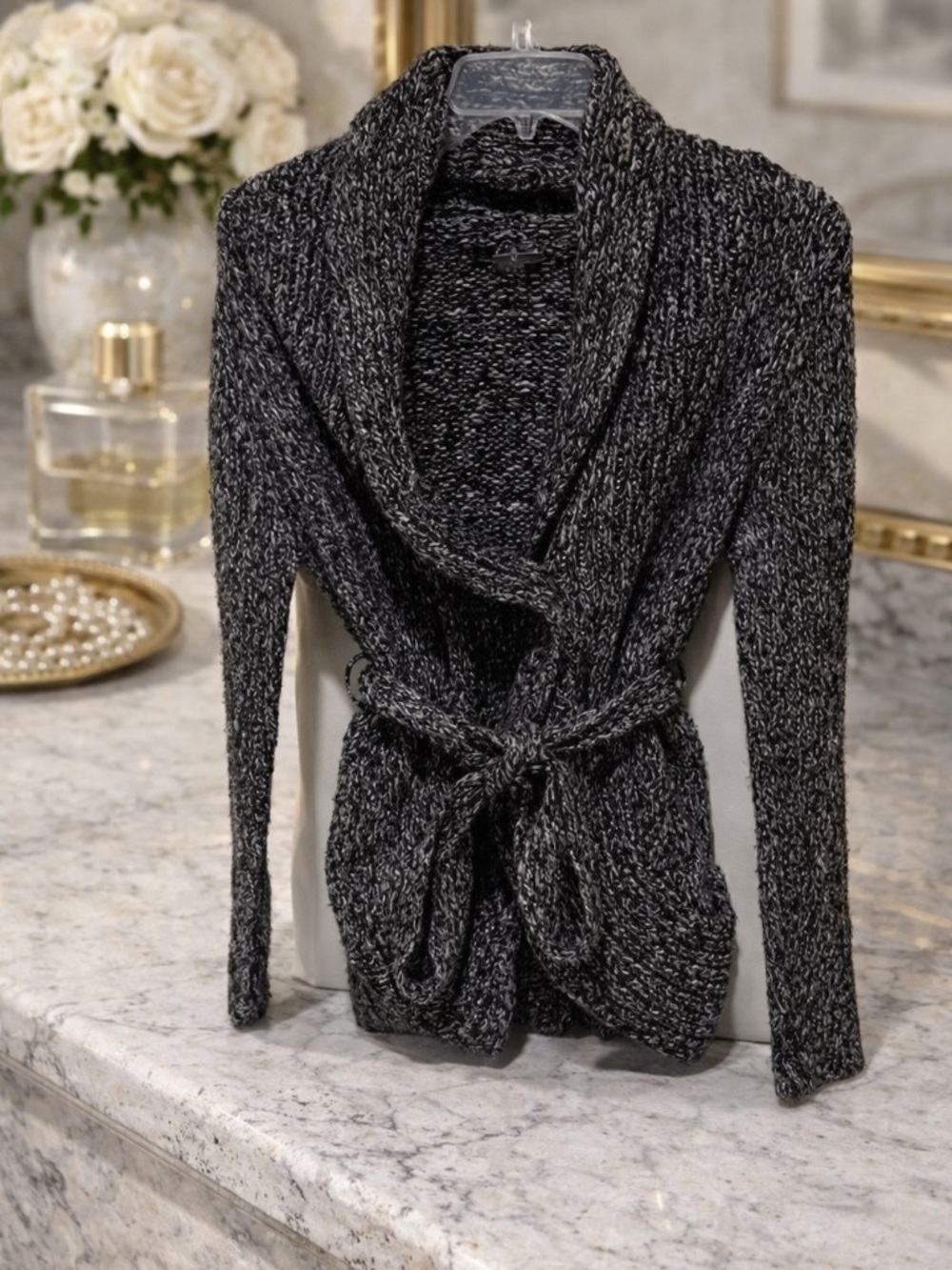 Women's Black Knit Sweater